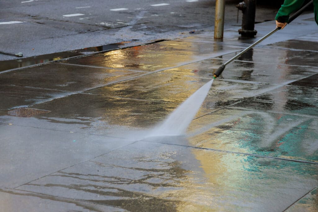 Pressure Washing Road Side Pavements | Shineo | Office Cleaning Sydney Pressure-Cleaning-Pavements